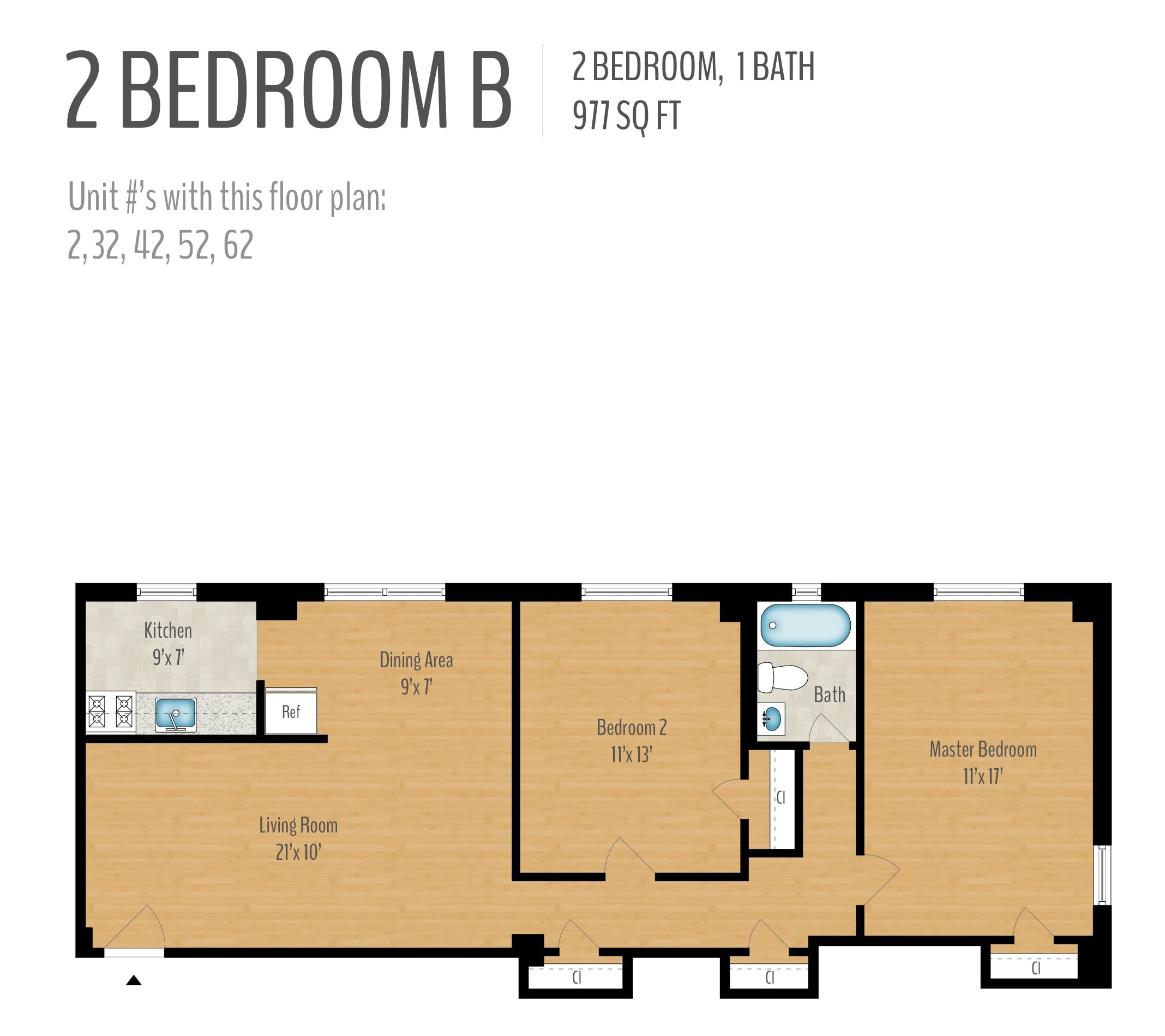 2 Bedrooms Image